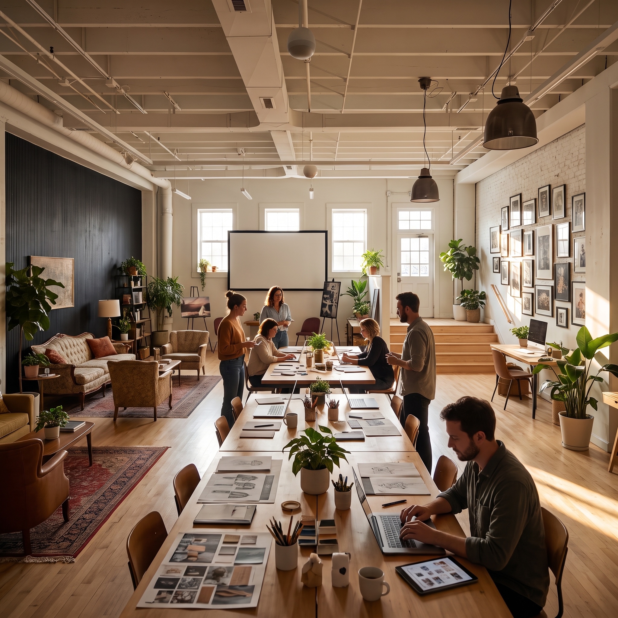 Creative studios space, downtown Charlottesville