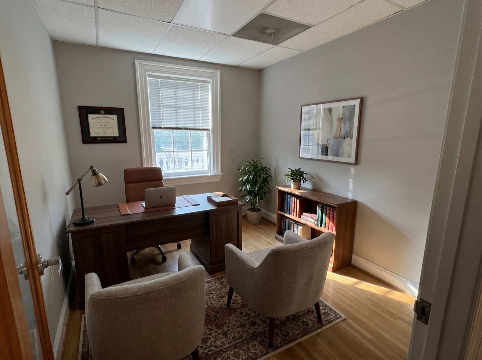 Professional services space, downtown Charlottesville